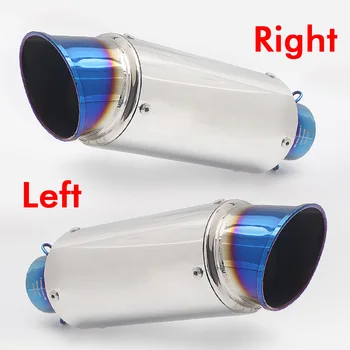 

51mm Universal Motorcycle Exhaust Pipe Muffler SC Escape Moto Scooter With DB killer For R6 cbr650f S1000RR Z900 GSX750R CBR1000
