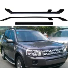Автомобильный Алюминий сплав Багажник На Крышу весы для багажа бар для Land Rover freelander 2 LR2 2007 2008 2009 2010 2011 2012 2013