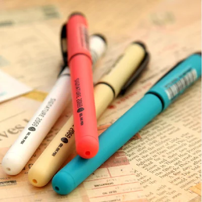 28pcs Candy color Gel pen exam special use pen Pure and fresh 13.8cm long free shipping free shipping 80 80 mm universal bga ball bga sik chu taiwan stencil template tool send xbox360 ps3 will ps4 stencil 28pcs