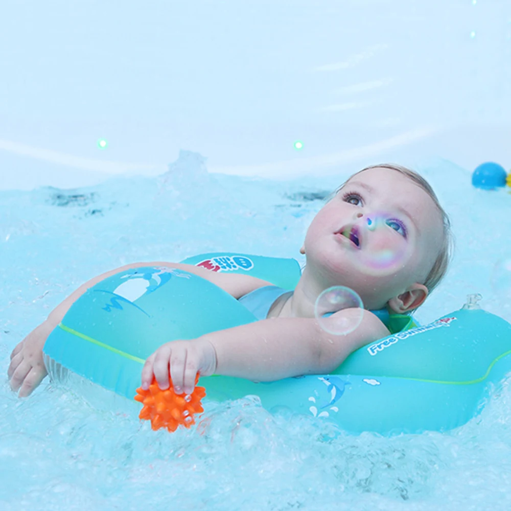 

Superior quality Baby Inflatable Swimming Rin Newborns Bathing Circle Inflatable Wheel for Swimming Pool Summer Toys Safety Buoy