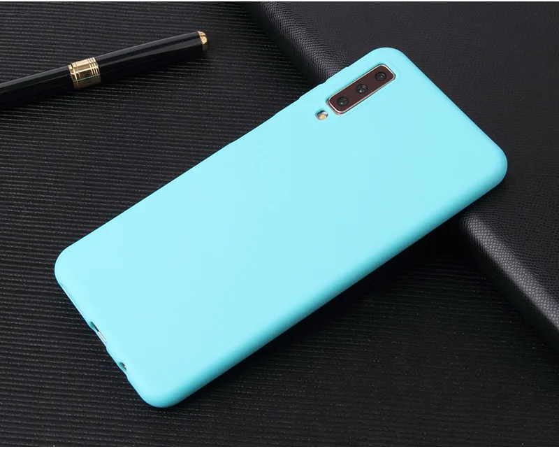 

Case For Samsung Galaxy A70 A 70 Cover Silicone Soft TPU Cases For Samsung A70 2019 Matte Case