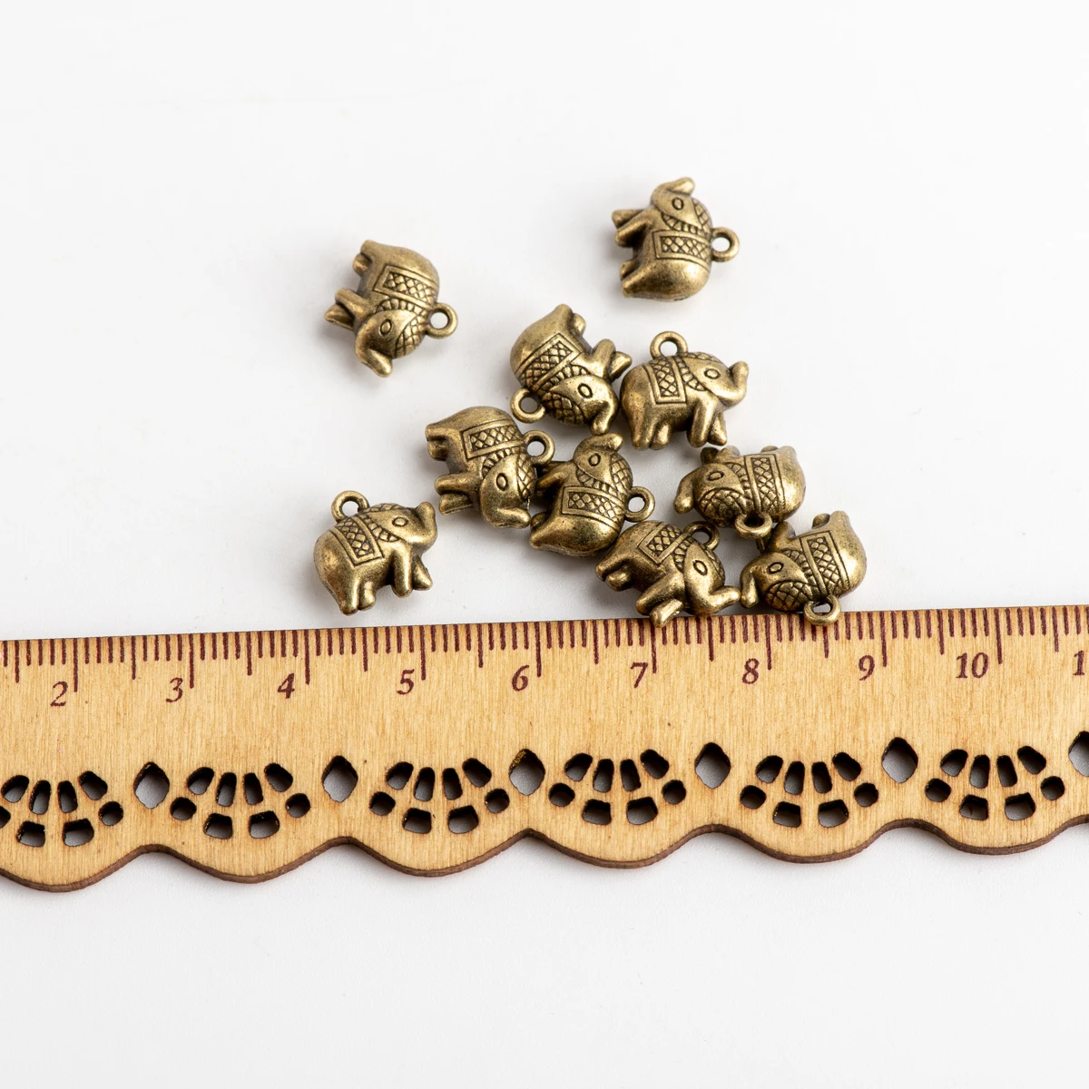 Elephant DIY Alloy Pendant Jewelry Making Supplies Charms Jewelry Findings & Components For Jewelry Making #JZ417