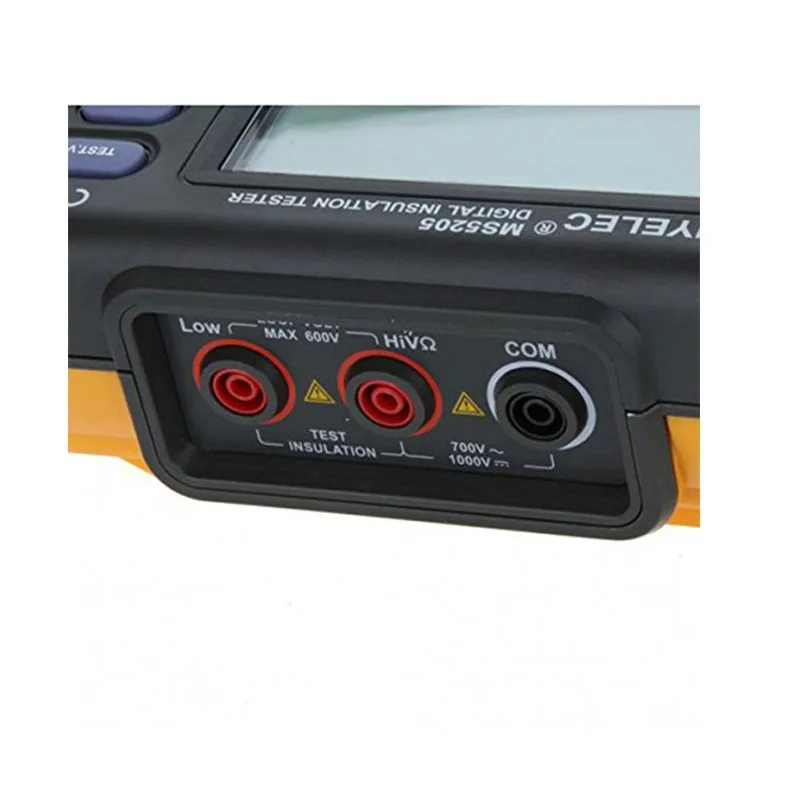 Цифровой тестер сопротивления изоляции MS5205 DC250/500/1000/2500V AC750V 0 01 M ~ 100G Ом|insulation