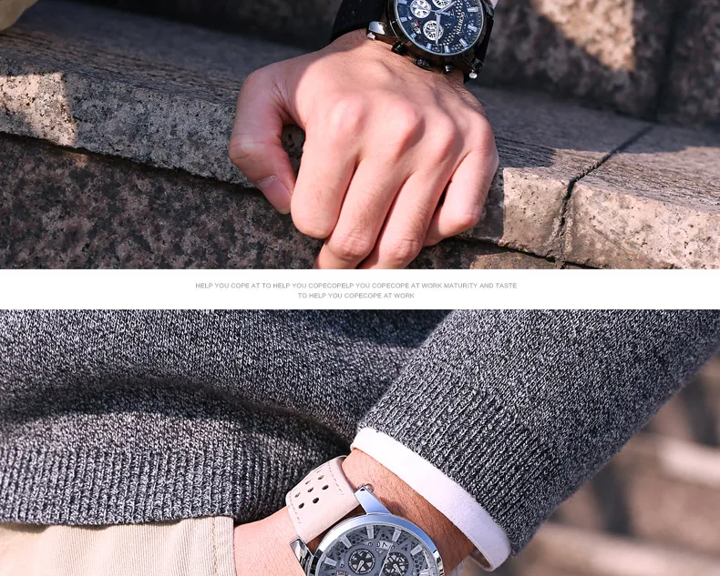 OCHSTIN Роскошные брендовые новые для мужчин уникальные скелетные спортивные часы наручные кварцевые мужские деловые Наручные часы Подарки
