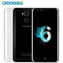 Original Doogee Y6 Cell Phone 4G RAM 64GB ROM Octa Core MTK6750 5.5 inch 3200mah Android 6.0 Fingerprint Smartphone