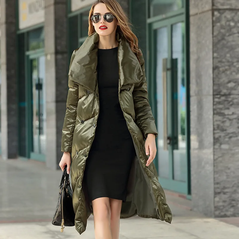 2017 Nieuwste Dikke vrouwen donsjack vrouwen winter lange jas plus 2XL size filler Witte eendendons vrouw eendendons jas 2017 Nieuwste Dikke vrouwen donsjack vrouwen winter lange jas plus 2XL size filler Witte eendendons vrouw eendendons jas