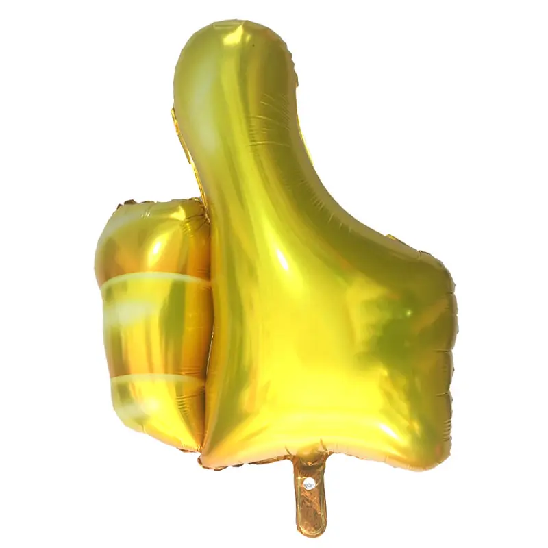 

70*65 cm Thumb Up Foil Balloons Birthday Decoration Graduation ceremony Balloon champion congratulation Party globos Supplies
