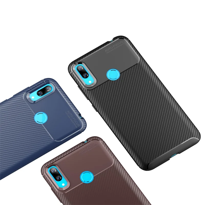 Чехол для Huawei Y7 2019 полноразмерный чехол Тонкая Защитная камера с теплоотводом