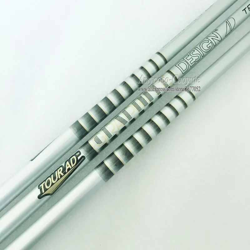 US $129.60 New Clubs Shaft TOUR AD DESIGN TP6 Graphite Shaft 9pcsLot SR Or S Flex Golf Driver Wood Current Free Shipping