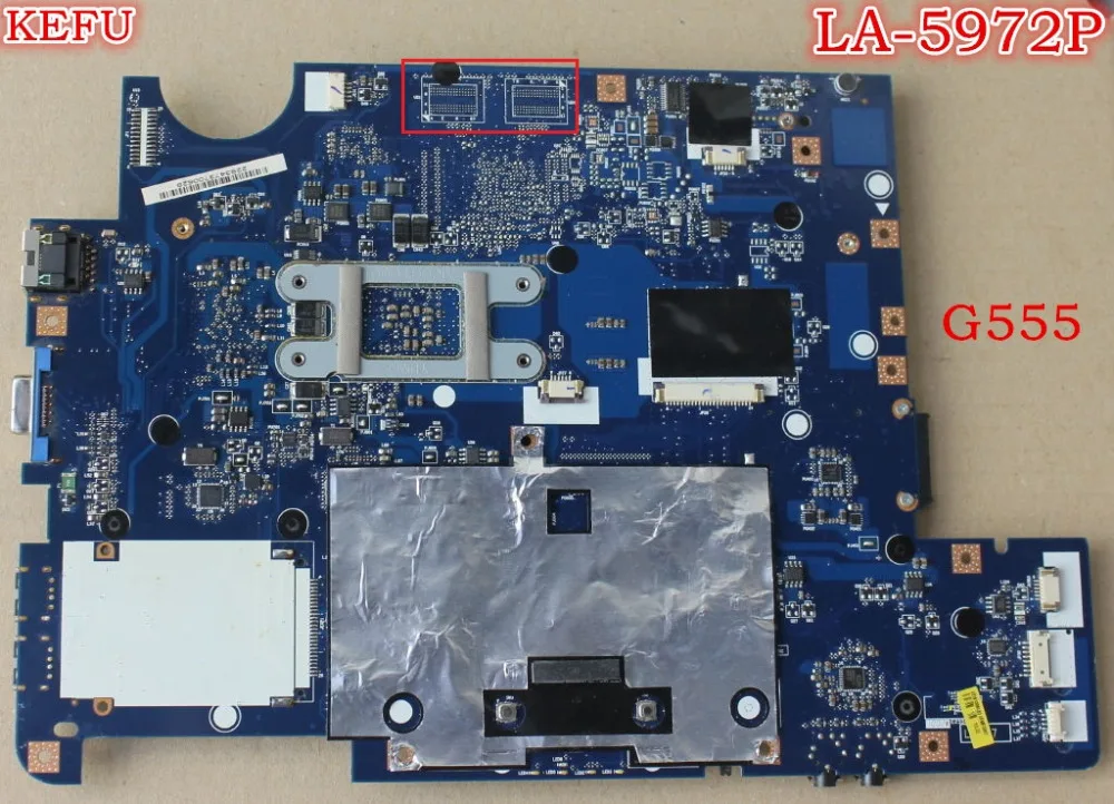 Материнская плата KEFU для Lenovo G555 модель 100% полностью протестированная
