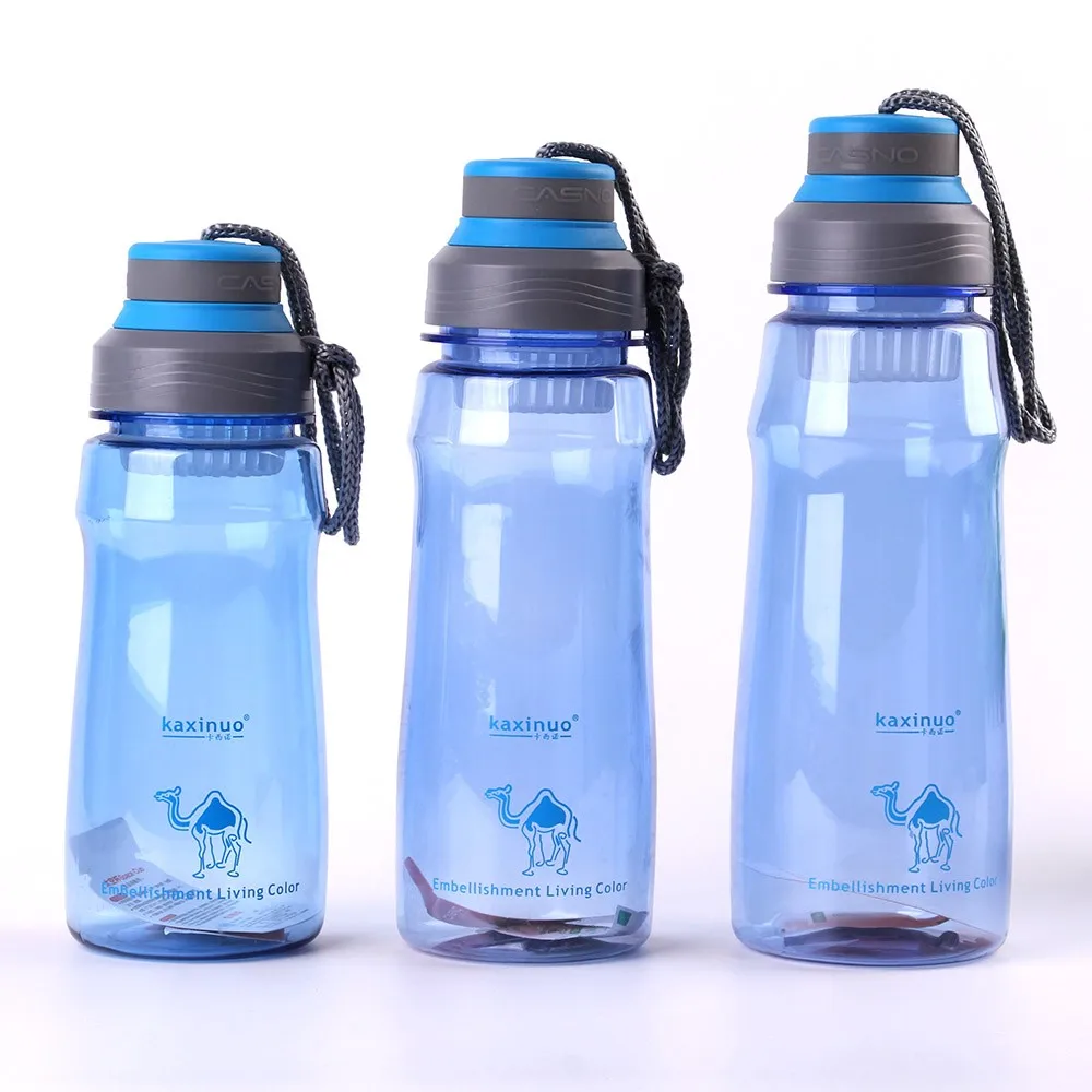 CASNO New plastic travelling sports water bottle 600ml\800ml\1000ml