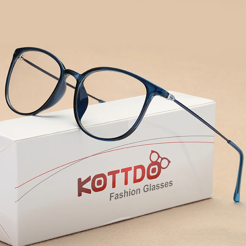KOTTDO, новинка, модные сексуальные очки для женщин, квадратные пластиковые очки, оправа, прозрачные ретро очки для близорукости