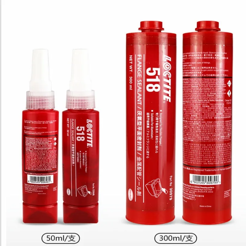 Loctite 518 Клей 50 мл плоское герметичное клеевое Фланцевое Уплотнение|Герметики| |