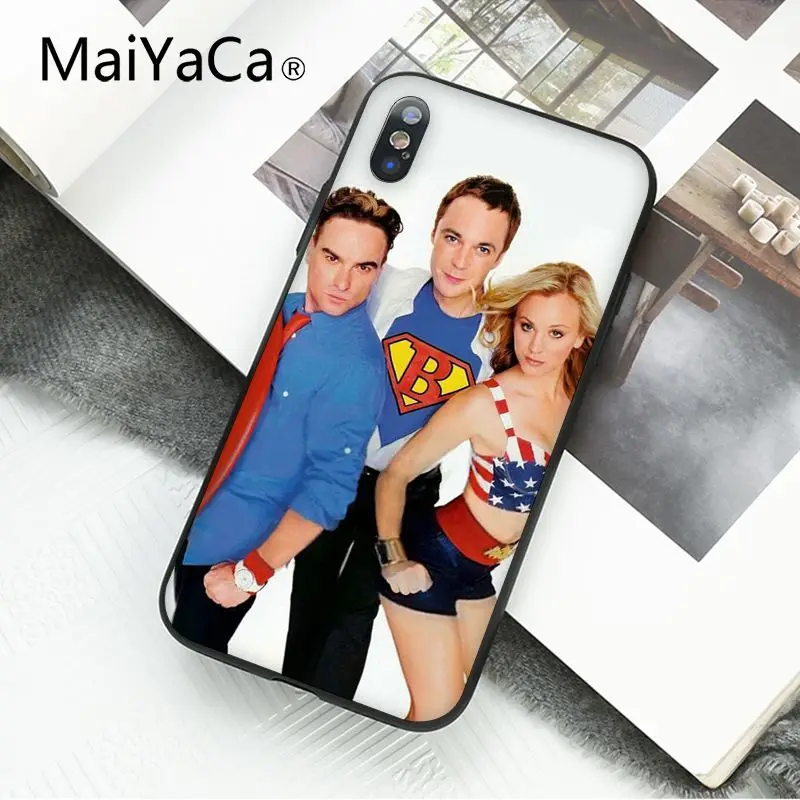 Чехол MaiYaCa The Big Bang Theory для телефона iphone 11 Pro 11Pro MAX 8 7 6S Plus X XS MAX 5 5S SE XR 10 - Цвет: A6