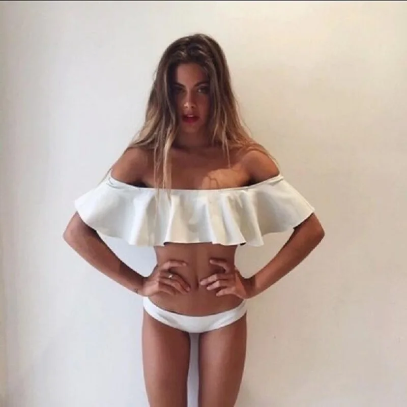 

LEMOCHIC tankini swimsuits women bra swimsuit two piece swim suits beach bikinis bathing suit female solid girls swimwear