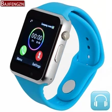 bluetooth smart watch for android phone support SIM/SD card men women sport for huawei xiao mi Silicone strap pk DZ09 GT08 A1