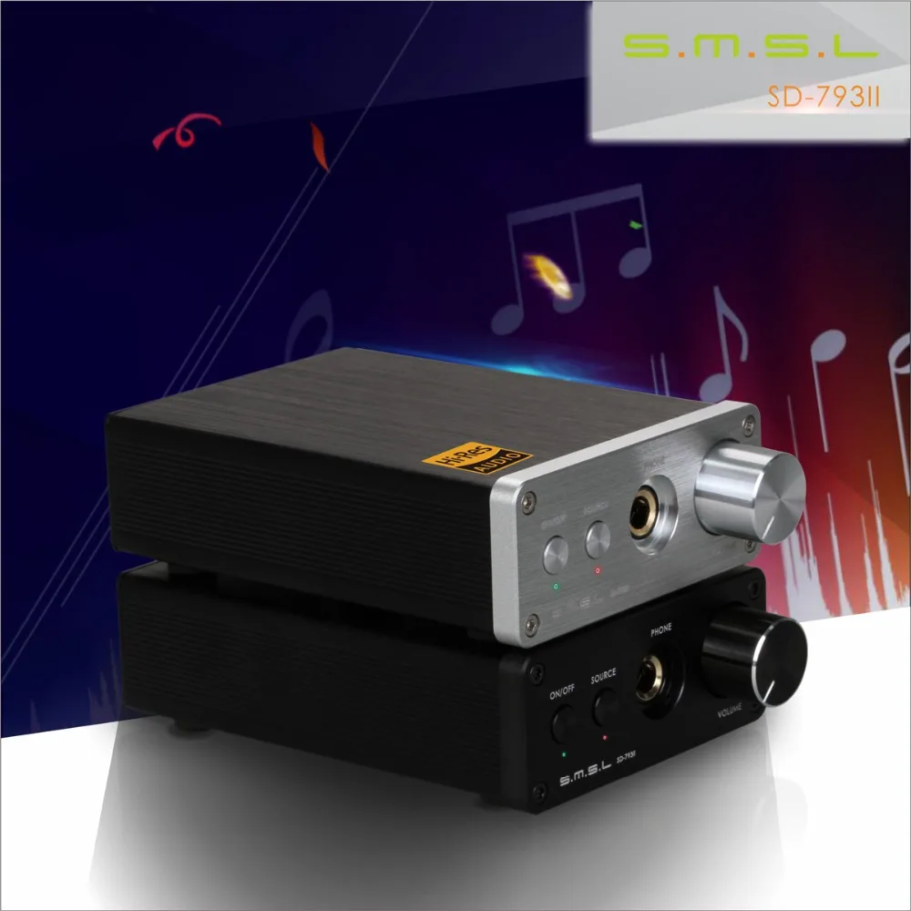 SMSL SD-793II усилитель для наушников PCM1793 DIR9001 DAC цифровой аудио декодер