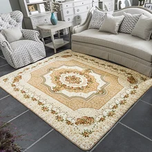 Honlaker 185x185 см квадратный Европейский Розовый ковер журнальный столик для гостиной ковры для спальни большие коврики