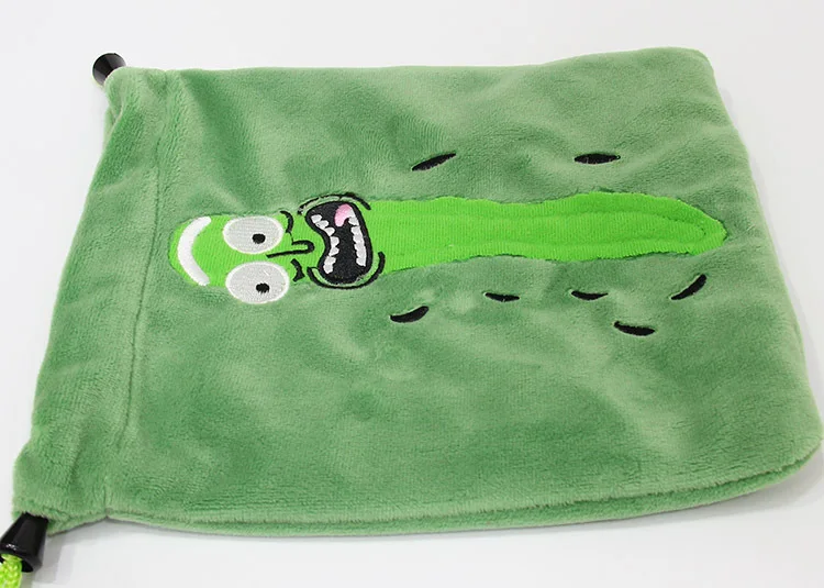 21cmCute Rick and Morty Pickle Rick Pick Rick Cucumber Plush Toy Rick Replacement Storage Toy Baby 4