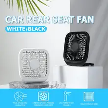 Baseus белый/черный мини-usb вентилятор складной 3-х Скорость к автомобильному подголовнику на заднем сиденье охлаждающий вентилятор бесшумный складной USB аккумуляторная мини-вентилятор для автомобиля