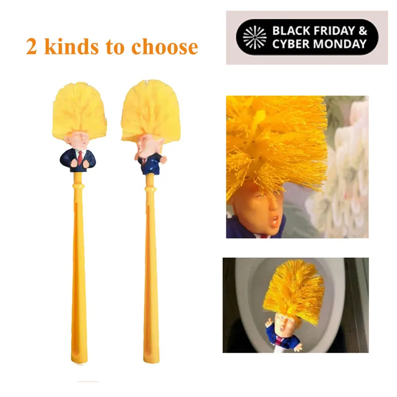 

Toilet Brush Holders WC Borstel Donald Trump,Original Trump Toilet Brush, Make Toilet Great Again Commander In Crap Dropship