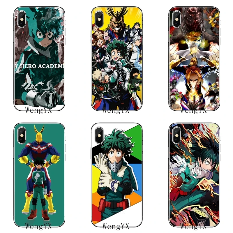 

anime My Hero Academia silicone TPU Soft phone cover case For Huawei Honor 4C 5A 5X 5C 6 Play 6X 6A 6C pro 7X 8 9 Lite V8 V10