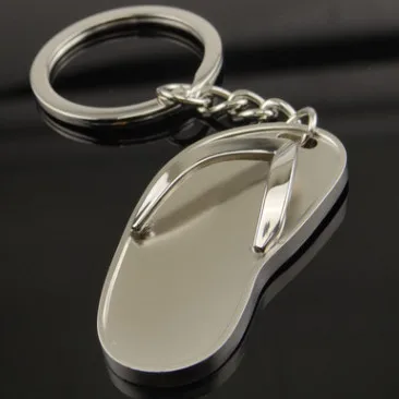 

2018 NEW Car Key Chain Key Ring Car Keychain Slipper personality