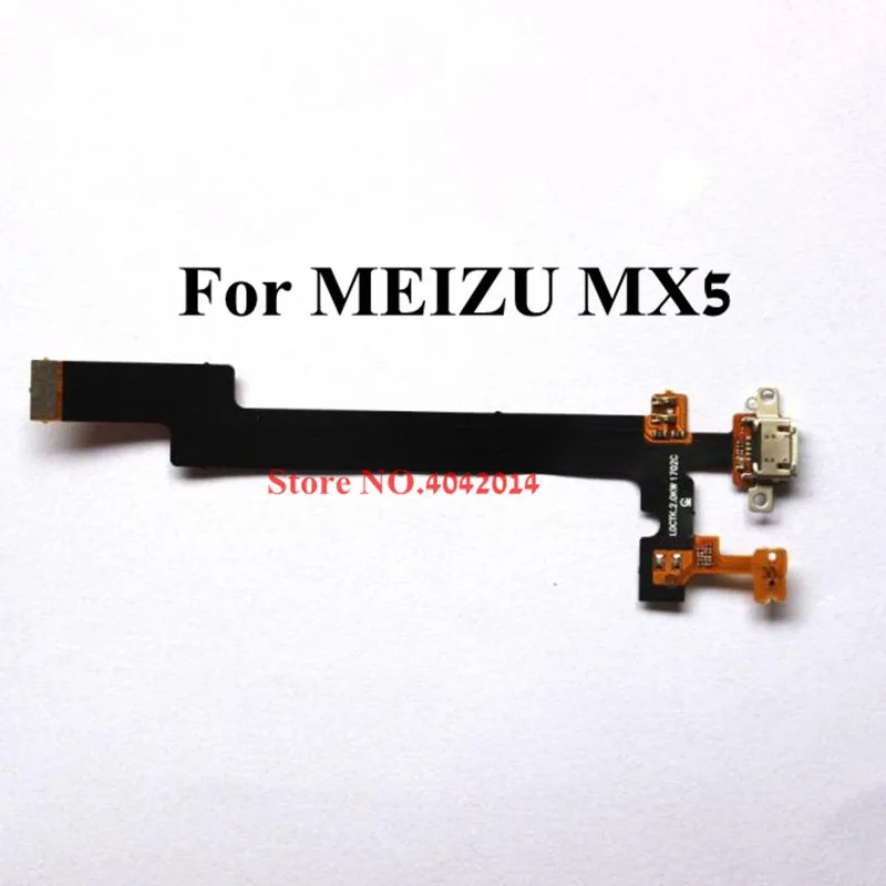 1 шт. оригинальная usb-зарядка док-станция с микрофоном гибкий кабель для MEIZU MX5/MX5 Pro с разъемом для порта зарядки разъем Замена sparts - Цвет: MX5