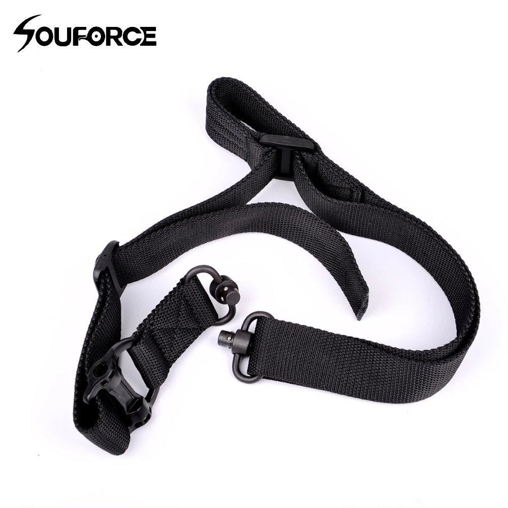 

Nylon Multi Mission Adjustable 1.25" Tactical Rifle Gun Sling Quick Detach QD Swivel End Hunting Gun Strap Outdoor