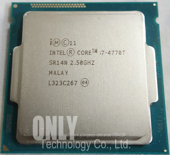 Intel Original i7-4770T i7 4770T 2.5GHz LGA 1150 22nm 45W quad Core Desktop CPU Processor scrattered pieces | Компьютеры и офис