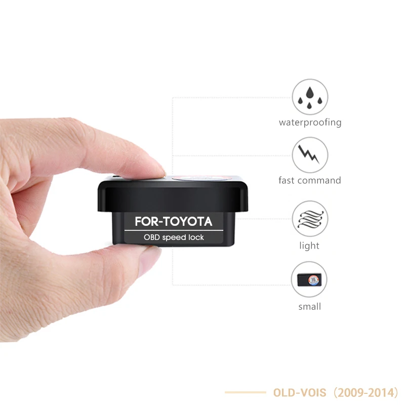 السيارات OBD سرعة قفل باب السيارة قفل ل كورولا RAV4 ريز بريوس عالية لاندر أوريس بريفيا ليفين ياريس فيوس كامري تاج 2008 2016 18