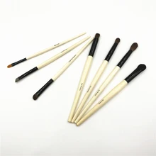 BB profissional Maquiagem Escova Pêlo de cabra Sombra Delineador Sobrancelha Cavalo Varredura Smudge Blending Eye Contour Pincel de Lábios