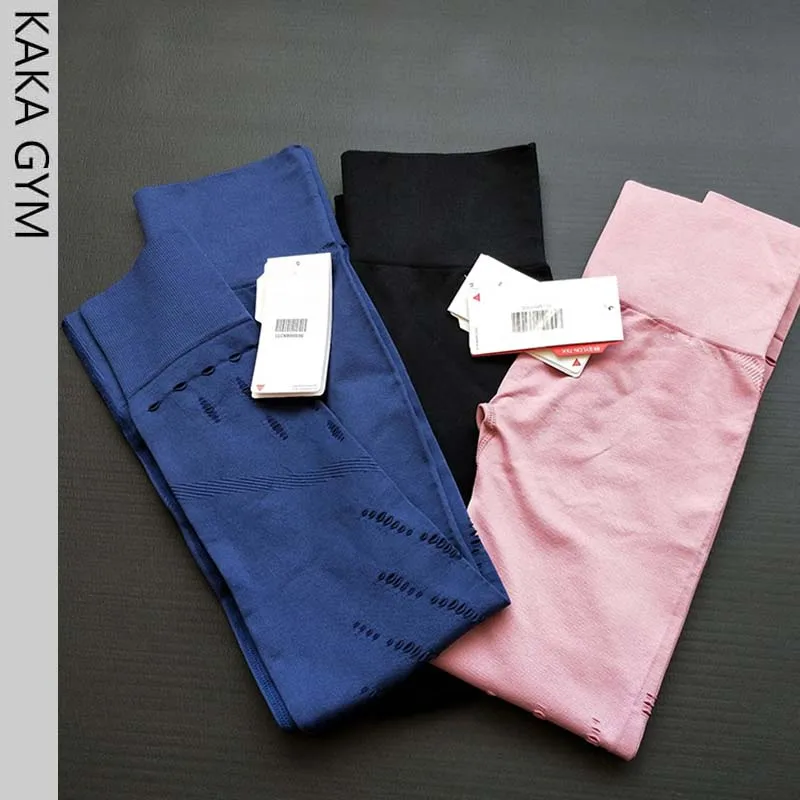 

New Hollow Out Fitness Leggings Women Flexible Seamless Jogger Workout Sport Pants compression yoga pant workout clothes