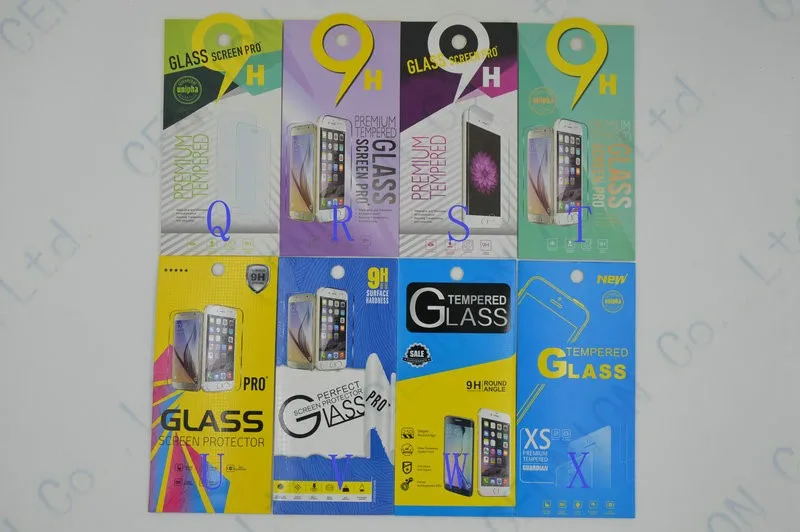 multicolor tempered glass retail package for iphone 7 plus pro 7s 6s 6 plus_04