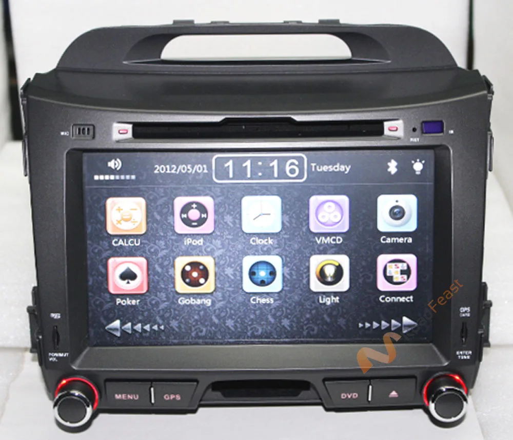 car DVD for KIA Sportage 2011-2014 4