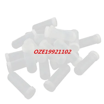 

100ml Round Bottom Centrifuge Tubes Clear White w Screw Caps
