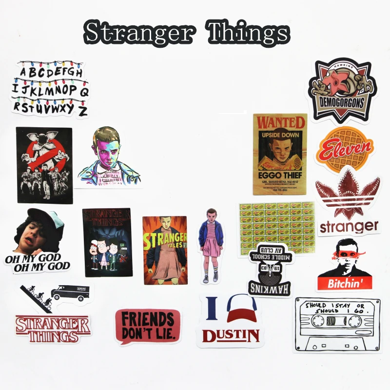 19-Pcs-lot-American-Montauk-Stranger-Things-Funny-Sticker-Decal-For-Car-Laptop-Bicycle-Motorcycle-Notebook (5)