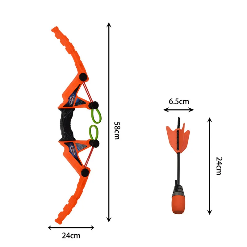 1 набор детский подарок стрельба из лука лук и стрела набор наружная игра безопасный родитель-ребенок игра дети стрельба аксессуар