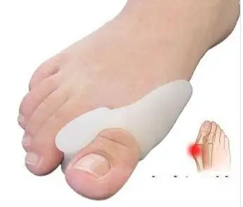 

feet care Hallux valgus orthotics Toe separator corrective insoles Toes cloven device