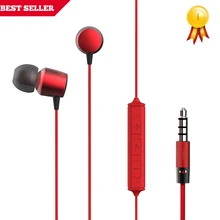 Высокая Разрешение наушники-вкладыши 3.5 мм игровой Шум шумоподавления наушники с микрофоном сумка для iphone Samsung портативных ПК