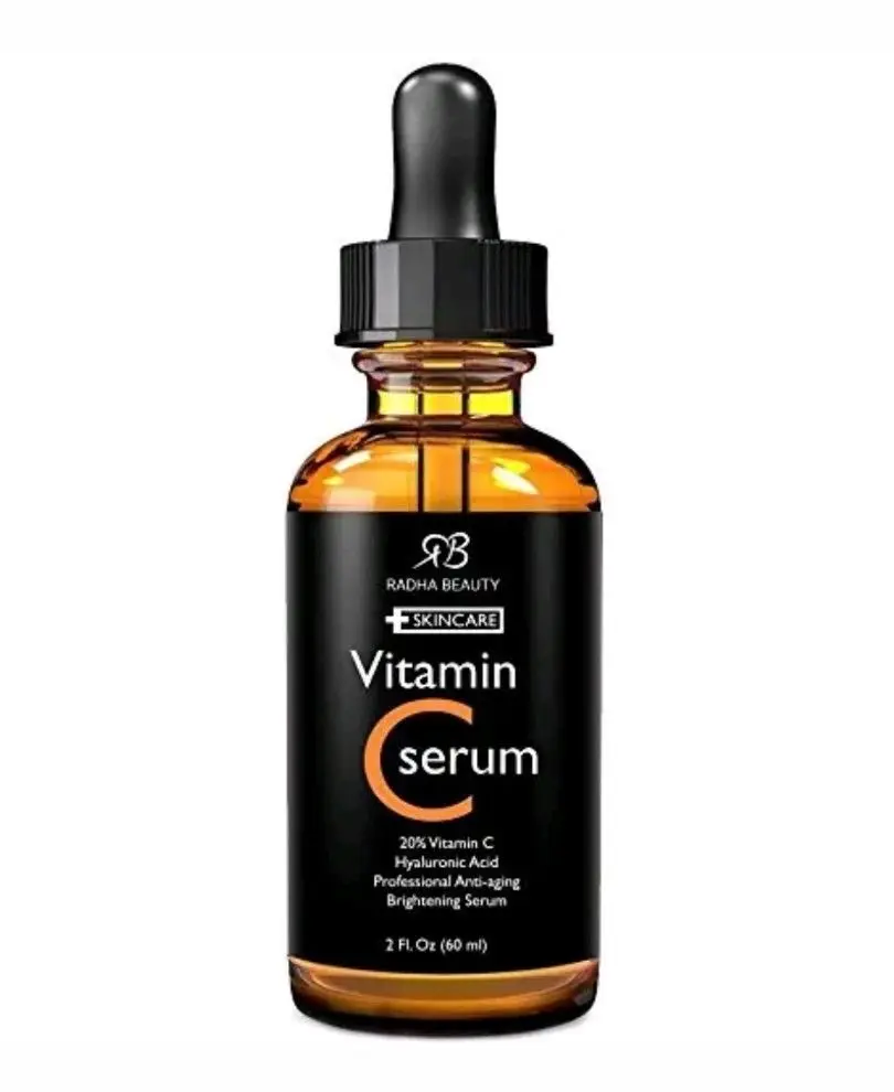 

Radha Beauty Organic Vitamin C Serum for Face, 2 fl. oz - 20% Vit C + E