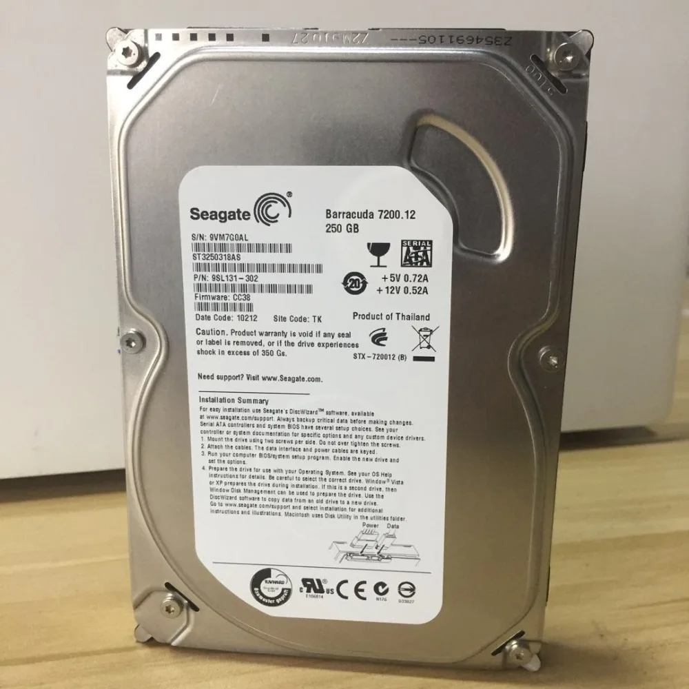 Жесткий диск Seagate ST3250318AS 250 дюйма 3 5 ГБ 8 Мб кэш памяти| |