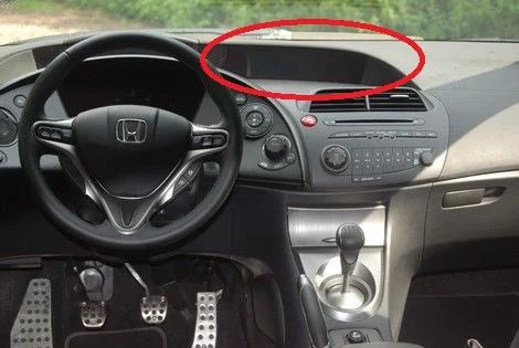 Excellent COIKA 7" Android 9.0 System Car GPS Navi Receiver For Honda Civic 2+16G RAM Radio Stereo RDS WIFI Google SWC BT Music OBD DVR 1