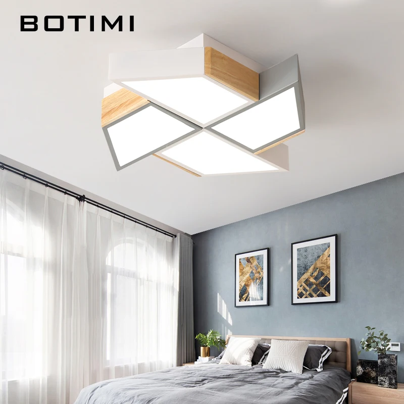 BOTIMI 220V светодиодный потолочный светильник в форме ветряной мельницы для гостиной Lamparas de techo спальня для мальчиков потолочная лампа для комнат Luminare