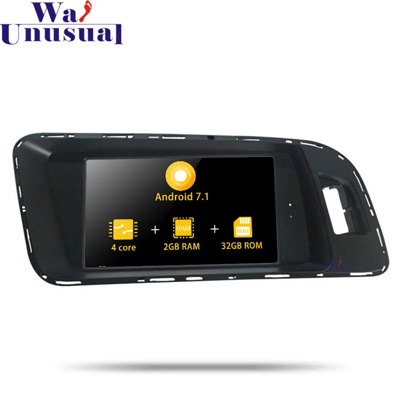 Wanuary Android 7 1 Автомобильный GPS навигатор для AUDI A4 A5 Q5 2009 2010 2011 2012 2013 2014 2015 нет DVD плеер