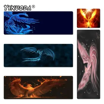 

Yinuoda 2018 New Phoenix Unique Desktop Pad Game Mousepad Size 180*220 200*250 250*290 300*600 and 400*900*2mm