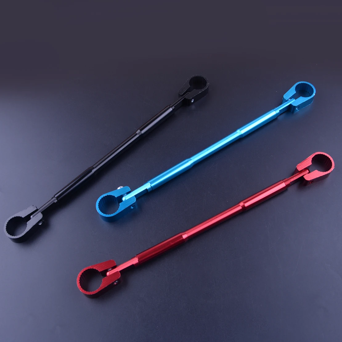 

CITALL 7/8" 22mm Motorcycle Motorbike Handlebar Strength Lever Bar Aluminum Alloy Balance Cross Black/Red/Blue