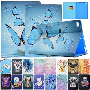 

Case For iPad mini 5 7.9 2019 A2133 A2124 A2126 A2125 Print PU Leather Flip Stand Cover For iPad mini 4 7.9 2015 A1538 A1550