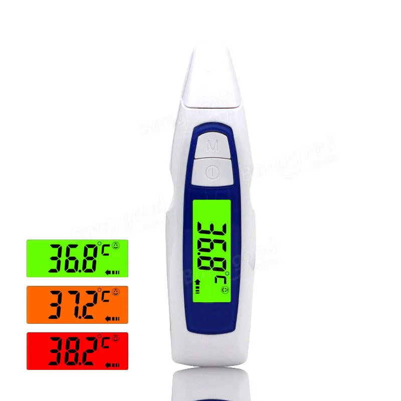 

YI-100 Digital Infrared Thermometer Baby Non-contact Forehead Ear Measurement Body For Kids Adults Backlight Muti-fuction