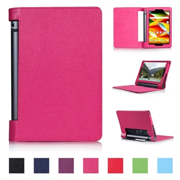 

For Lenovo Yoga tab 3 8.0 850F Tablet Case for lenovo Tab 3 8'' case PU Leather Cover Cases YT3-850F 8.0 inch Smart Flip Cover